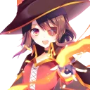 😄 emoji Megumine @stickersb2b Telegram sticker 1 of 66