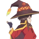 😄 emoji Megumine @stickersb2b Telegram sticker 11 of 66