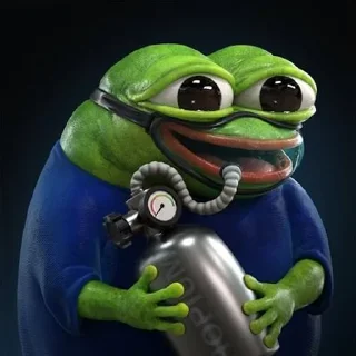 🐸 emoji Degen Pack Telegram sticker 17 of 120
