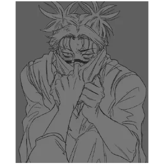 🩸 emoji Choso Kamo Telegram sticker 13 of 30