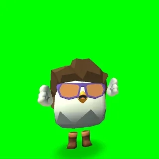 Sticker from Chicken Art