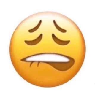 🥵 emoji hui Telegram sticker 12 of 120