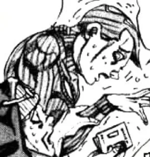 😰 emoji Doppio manga Telegram sticker 5 of 44