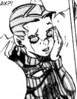 Sticker from Doppio manga