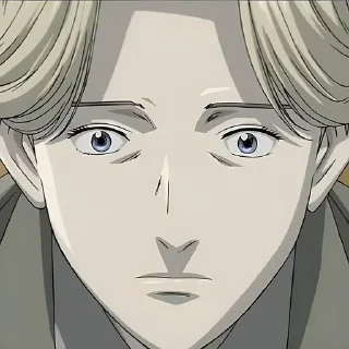 ☠️ emoji Johan Liebert Telegram sticker 18 of 70
