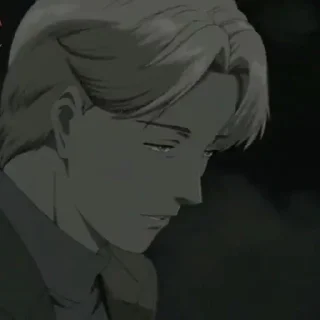 ☠️ emoji Johan Liebert Telegram sticker 23 of 70