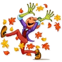 🍁 emoji Jack Pumpkin Head Telegram sticker 15 of 25