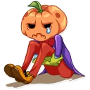 😢 emoji Jack Pumpkin Head Telegram sticker 11 of 25