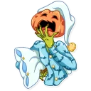😪 emoji Jack Pumpkin Head Telegram sticker 20 of 25