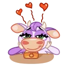😍 emoji Milka Telegram sticker 13 of 20