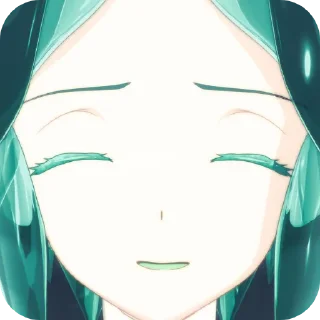 🥲 emoji Phosphophilite :: @jheniik Telegram sticker 19 of 64