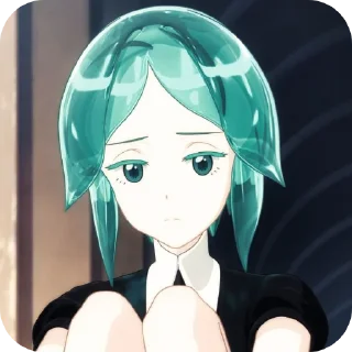 😞 emoji Phosphophilite :: @jheniik Telegram sticker 22 of 64