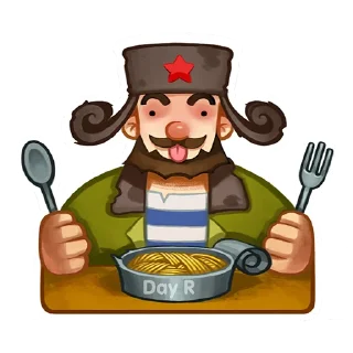 🍱 emoji Day R survival rus :: @tltgames Telegram sticker 10 of 30