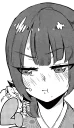 😞 emoji Mizuki - BokuGirl Telegram sticker 8 of 64