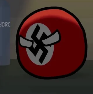 Sticker from Countryballs one love🇵🇱