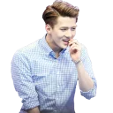 😅 emoji @jonafzan Sehun EXO Telegram sticker 11 of 101