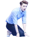 😧 emoji @jonafzan Sehun EXO Telegram sticker 9 of 101