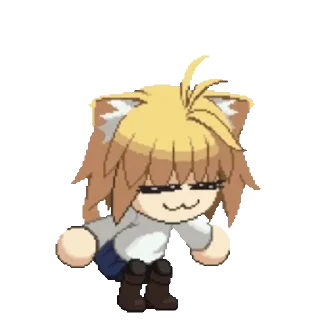 🌟 emoji {Неко арк / Neco arc} @AkiruLs Telegram sticker 15 of 20