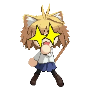 🌟 emoji {Неко арк / Neco arc} @AkiruLs Telegram sticker 10 of 20