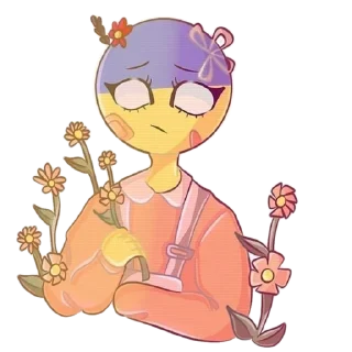 🥺 emoji Ukraine by @peach_artworld Telegram sticker 22 of 26
