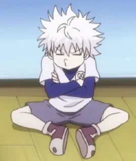 🌟 emoji Killua:hunter x hunter Telegram sticker 11 of 41