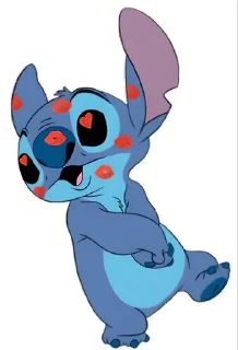 😍 emoji Стич Telegram sticker 13 of 21
