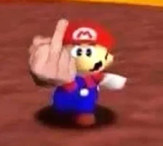 🖕 emoji Super Mario By Avtomat ⭐🍄 Telegram sticker 6 of 48