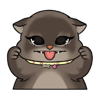 😛 emoji Lucky and Luna Telegram sticker 15 of 18