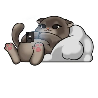 🫠 emoji Lucky and Luna Telegram sticker 7 of 18