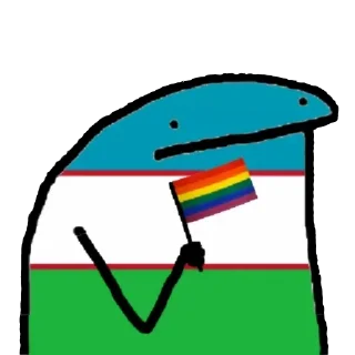 🏳️‍🌈 emoji ну спиздила и че @jenzko Telegram sticker 12 of 114