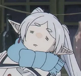😞 emoji Фрірен Telegram sticker 7 of 25