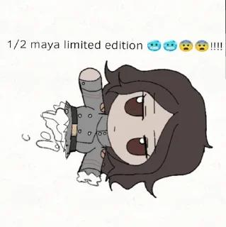Sticker from Maya Tau від бурхливий @Vilna_