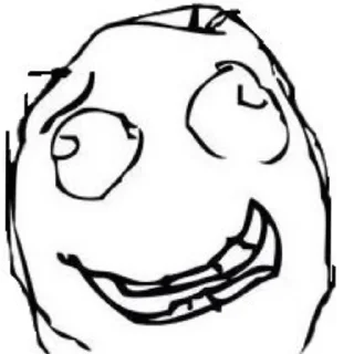 👄 emoji Funny(?) faces. Автор кола с сосискай💪🥶 Telegram sticker 23 of 57