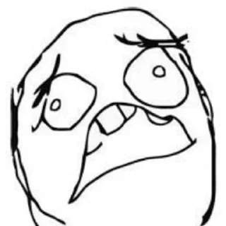 😱 emoji Funny(?) faces. Автор кола с сосискай💪🥶 Telegram sticker 19 of 57