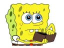 💲 emoji Spongebob Telegram sticker 5 of 14