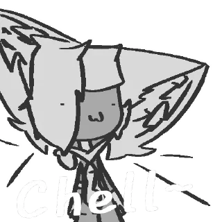 Sticker from Mekke, u so cute (////)