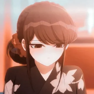 🌟 emoji 🎀Komi•Shouko🎀by @AnimeStickerrrs Telegram sticker 8 of 76