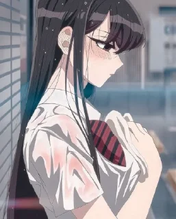 🌟 emoji 🎀Komi•Shouko🎀by @AnimeStickerrrs Telegram sticker 24 of 76