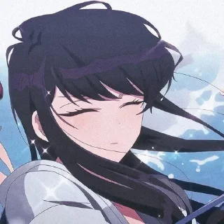 🌟 emoji 🎀Komi•Shouko🎀by @AnimeStickerrrs Telegram sticker 12 of 76