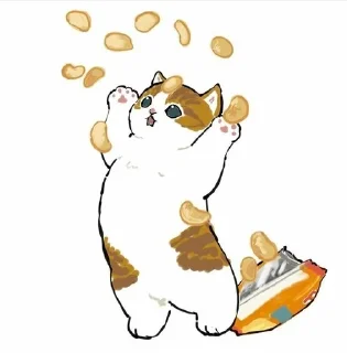 🙌 emoji kittens>>> Telegram sticker 23 of 51