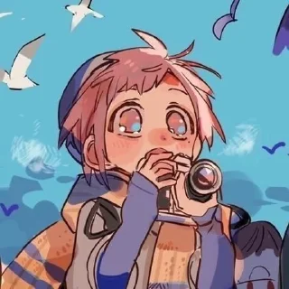 😯 emoji Мицуба Telegram sticker 15 of 120