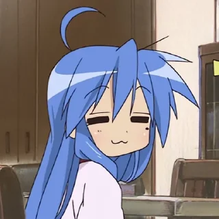 Sticker from Konata Izumi
