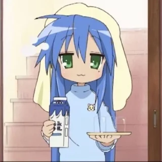 Sticker from Konata Izumi