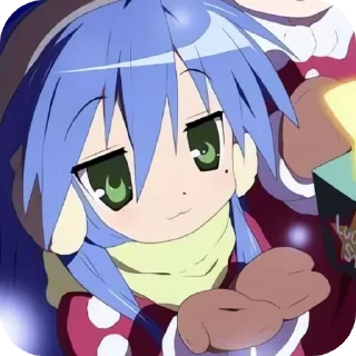 💙 emoji 💙💙Konata♡(*>ω<)ω<*♡ @KITTYKIAD Telegram sticker 6 of 30