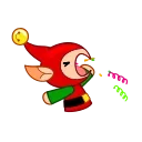 🤢 emoji Speedy Elf Telegram sticker 12 of 23
