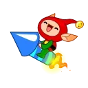 👋 emoji Speedy Elf Telegram sticker 22 of 23