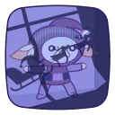 😱 emoji Speedy Elf Telegram sticker 4 of 23