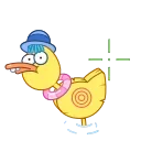 Sticker from Gagik the Duck