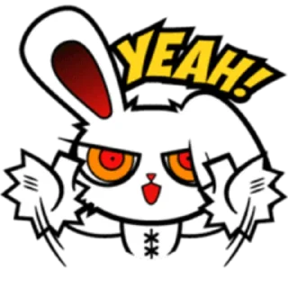 Sticker from Bloody Bunny