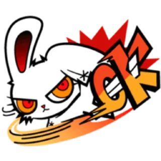Sticker from Bloody Bunny